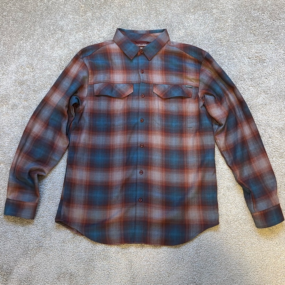 Men’s Columbia Omni-wick flannel Medium